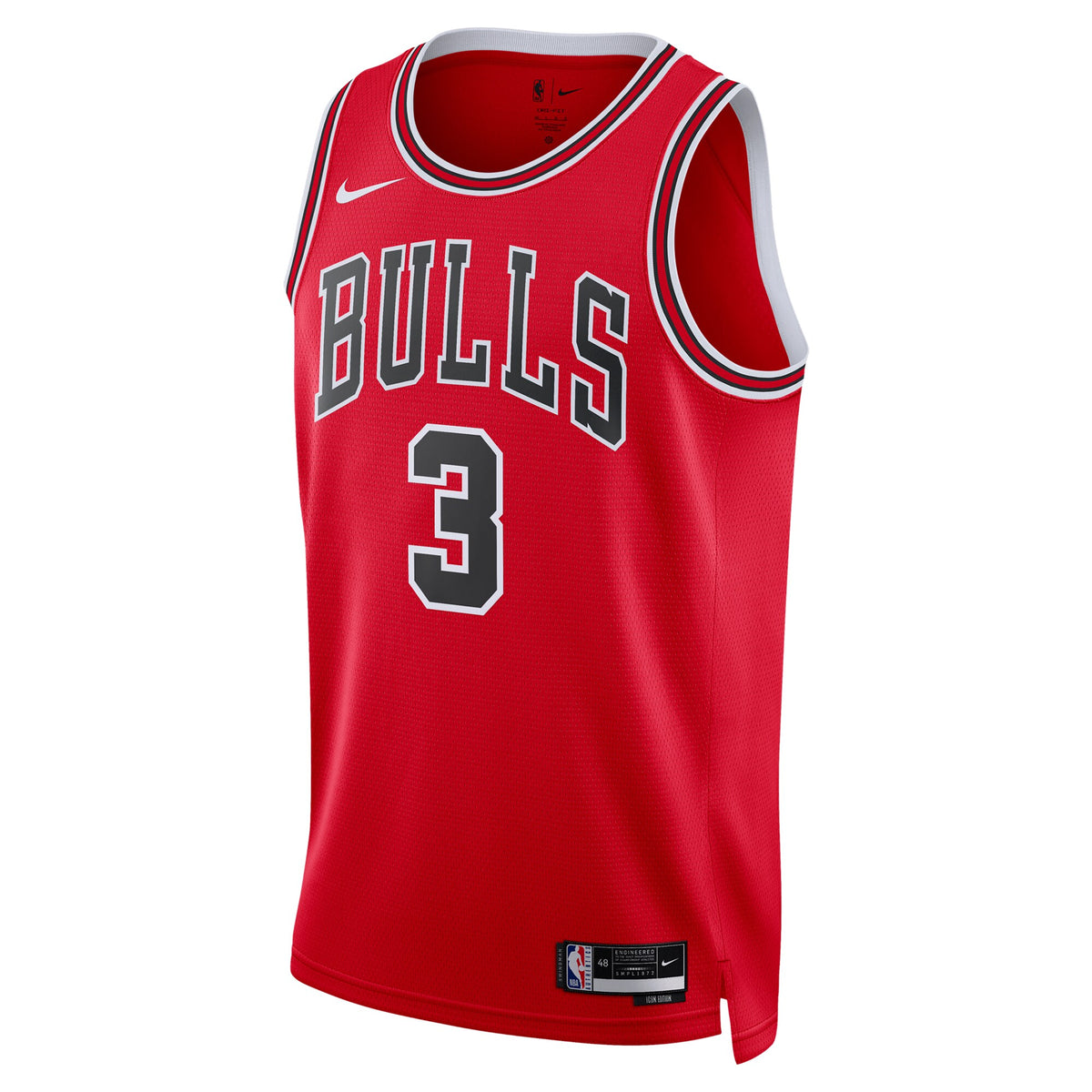 Josh Giddey Chicago Bulls Icon Edition Swingman Jersey - Red - Unisex