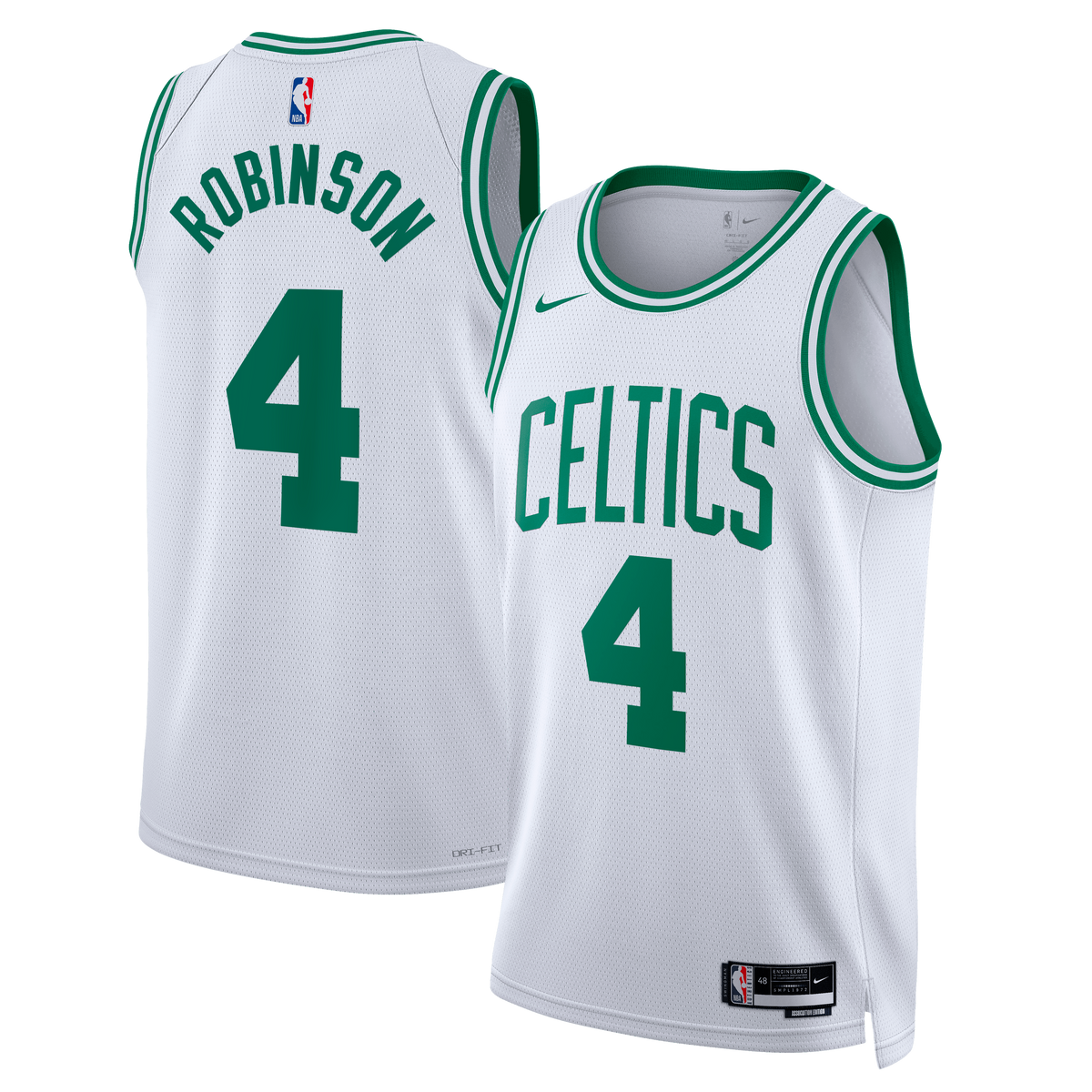 Mitchell Robinson Boston Celtics Association Edition Swingman Jersey - White - Unisex