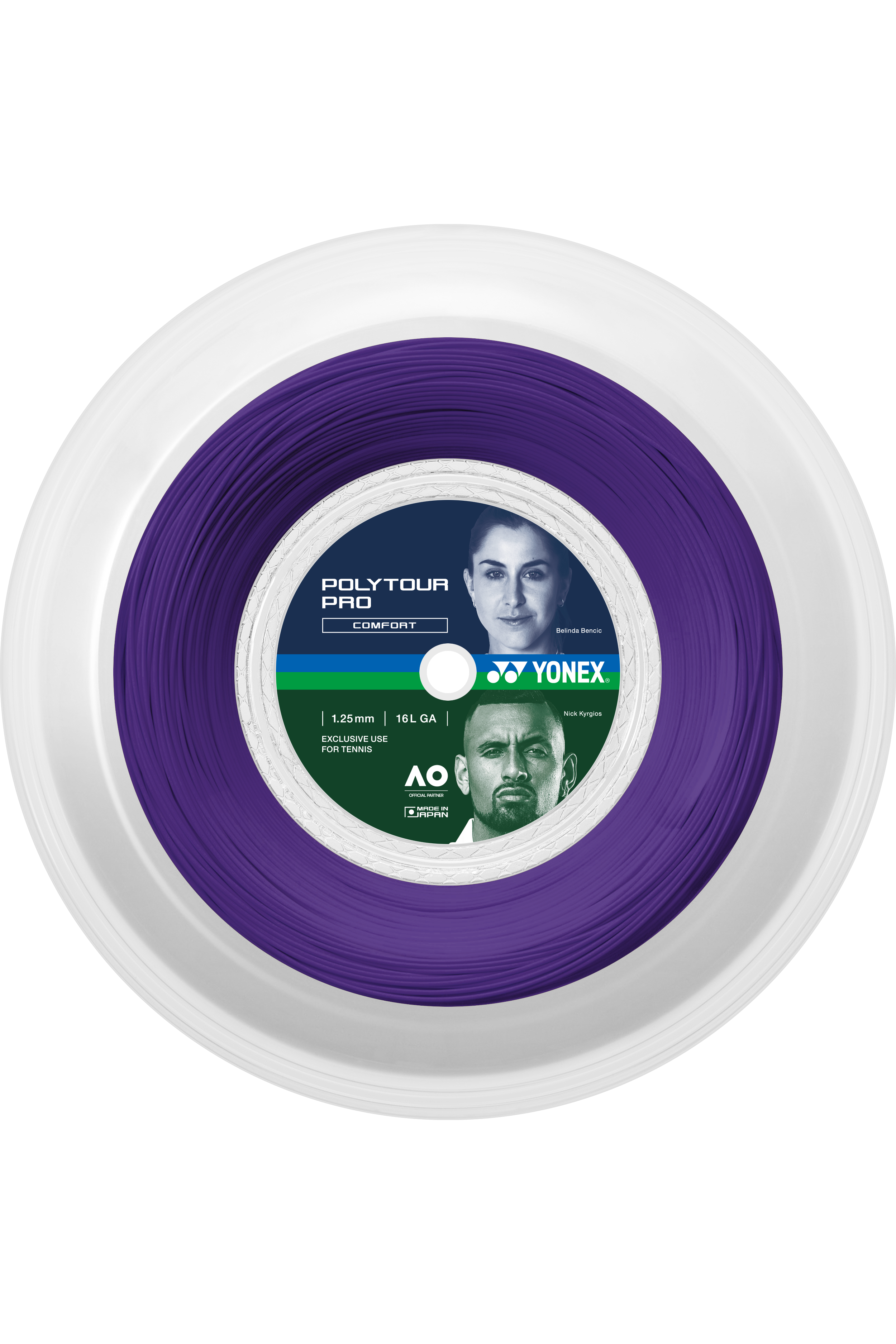 Yonex POLYTOUR PRO 125 - REEL (MIDNIGHT PURPLE)